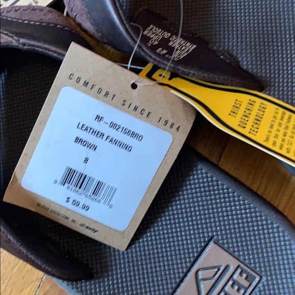 Reef sandals men size 8